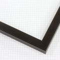 The 13/16 " Flat Black Matte picture frame offers a clean, modern design with a smooth matte black finish that complements a wide range of artwork and photography. Its slim flat profile creates a crisp, minimalist look, making it ideal for contemporary interiors, gallery walls, or professional displays. Durable and versatile, this frame adds understated elegance to any space.